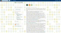 Desktop Screenshot of codelife2010here.blogspot.com