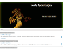 Tablet Screenshot of leafyapp.blogspot.com