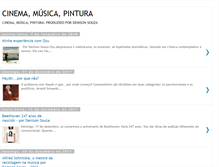 Tablet Screenshot of cinemamusicapintura.blogspot.com