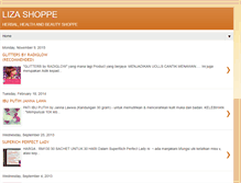 Tablet Screenshot of lizashoppe.blogspot.com