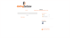 Desktop Screenshot of datingfantasyblog.blogspot.com