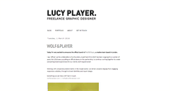 Desktop Screenshot of lucyplayer.blogspot.com