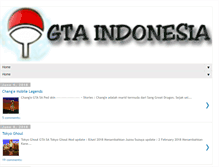 Tablet Screenshot of gtaindonesia.blogspot.com