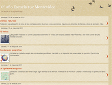 Tablet Screenshot of escuela192sexto.blogspot.com