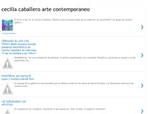 Tablet Screenshot of cecilia-caballero.blogspot.com