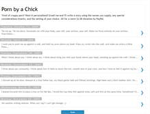 Tablet Screenshot of pornchick.blogspot.com