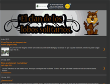 Tablet Screenshot of clandelobos.blogspot.com