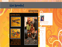 Tablet Screenshot of alexrevealed.blogspot.com