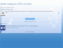 Tablet Screenshot of conhecafgv.blogspot.com