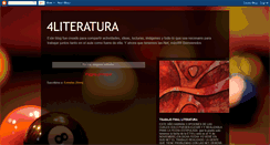 Desktop Screenshot of 4literatura.blogspot.com