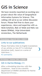 Mobile Screenshot of gisinscience.blogspot.com