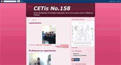 Desktop Screenshot of cetis158.blogspot.com