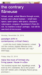 Mobile Screenshot of flaneusecontrariante.blogspot.com