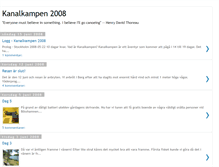 Tablet Screenshot of kanalkampen.blogspot.com