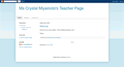 Desktop Screenshot of msmiyamoto.blogspot.com
