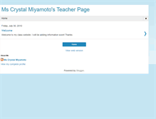 Tablet Screenshot of msmiyamoto.blogspot.com
