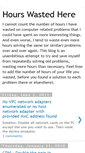 Mobile Screenshot of hourswastedhere.blogspot.com