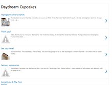 Tablet Screenshot of daydreamcupcakes.blogspot.com
