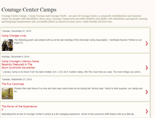 Tablet Screenshot of couragecentercamps.blogspot.com