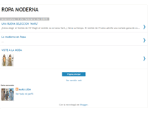 Tablet Screenshot of dama-ropa-elegante.blogspot.com