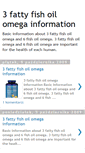 Mobile Screenshot of 3-fatty-fish-oil-omega-information.blogspot.com