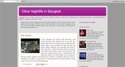 Desktop Screenshot of nightlife-in-bangkok.blogspot.com