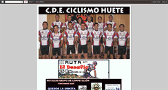 Desktop Screenshot of ciclismohuete.blogspot.com