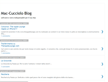 Tablet Screenshot of mac-cucciolo.blogspot.com