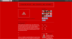 Desktop Screenshot of coachwan.blogspot.com