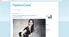 Desktop Screenshot of fashioncake-stylepass.blogspot.com