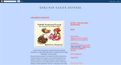 Desktop Screenshot of esranintaziyedefteri.blogspot.com