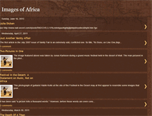 Tablet Screenshot of loyola-imagesofafrica.blogspot.com