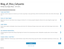 Tablet Screenshot of fricocahyanto.blogspot.com