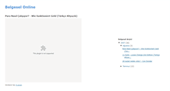 Desktop Screenshot of belgeselonline.blogspot.com