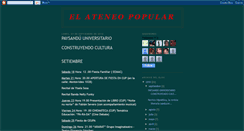 Desktop Screenshot of elateneopopular.blogspot.com