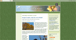 Desktop Screenshot of environmentalalmanac.blogspot.com