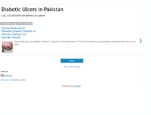 Tablet Screenshot of diabetesinpakistan.blogspot.com