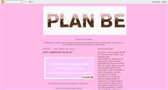 Desktop Screenshot of bodasplanbe.blogspot.com