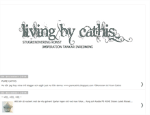 Tablet Screenshot of livingbycathis.blogspot.com