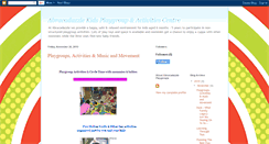 Desktop Screenshot of abracadazzlekidsplaygroup.blogspot.com