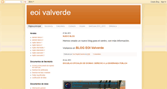 Desktop Screenshot of eoivalverde.blogspot.com