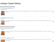 Tablet Screenshot of antiquecarpetgallery.blogspot.com