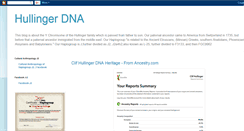 Desktop Screenshot of hullingerdna.blogspot.com