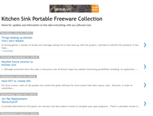 Tablet Screenshot of kitchensinksoftware.blogspot.com