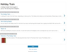Tablet Screenshot of holiday-train.blogspot.com
