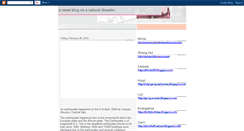 Desktop Screenshot of geognewsblog.blogspot.com