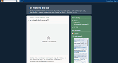 Desktop Screenshot of elmorenoblabla.blogspot.com