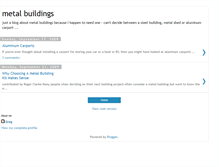 Tablet Screenshot of metal--buildings.blogspot.com
