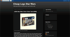 Desktop Screenshot of cheaplegostarwars.blogspot.com