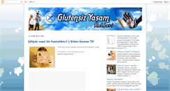 Desktop Screenshot of glutensizyasamrehberi.blogspot.com